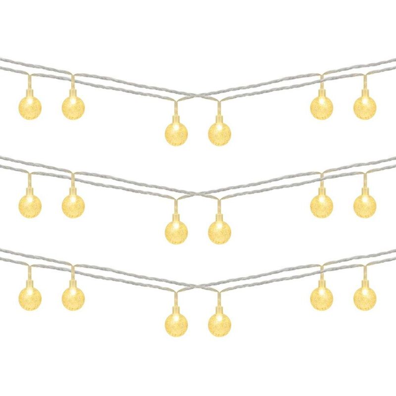 Serie LED cálida de 13,75 m tipo guirnalda image number null