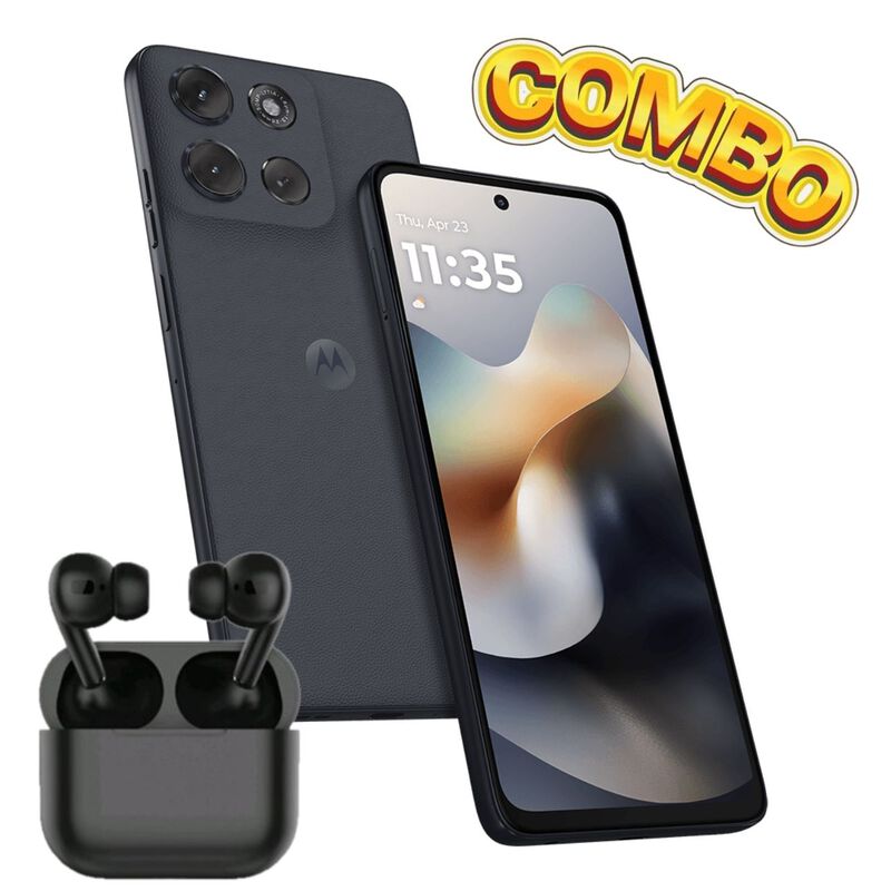 Combo Moto G56 Doble Sim 256GB/8RAM Negro + Aud... image number null