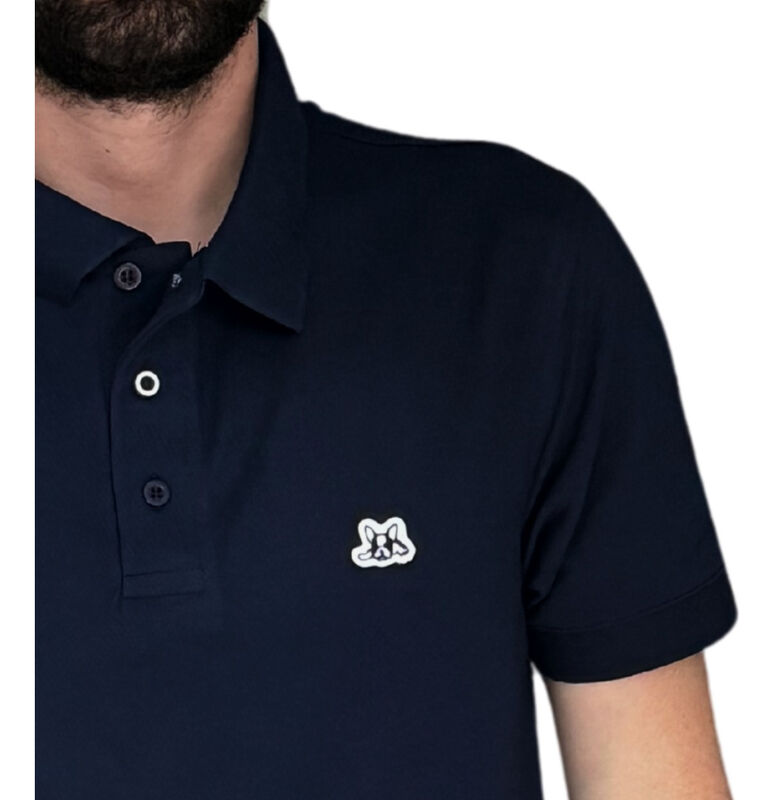 Playera Polo de Algod&oacute;n Manga Corta Casual para... image number null