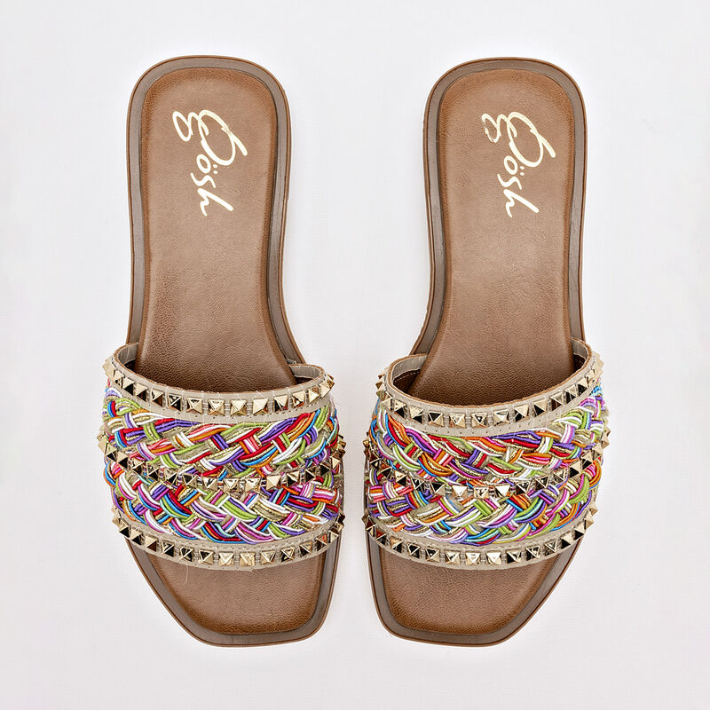 G&ouml;sh Sandalia para mujer beige multicolor image number null