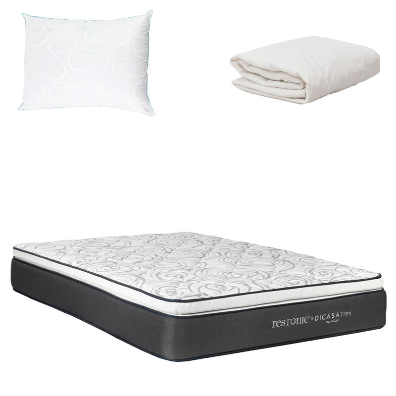 Colch&oacute;n Matrimonial Trini + Almohada Oso + Prot... image number null