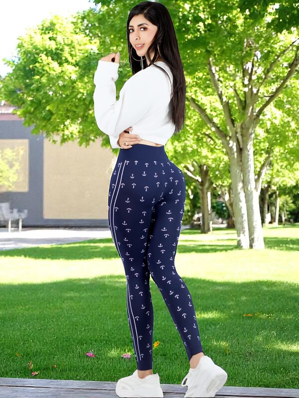 Set De 2 Leggings Casual o Deportivos De Cintur... image number null