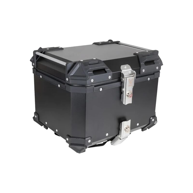 Caja Motocicleta 45l Aluminio Negra image number null