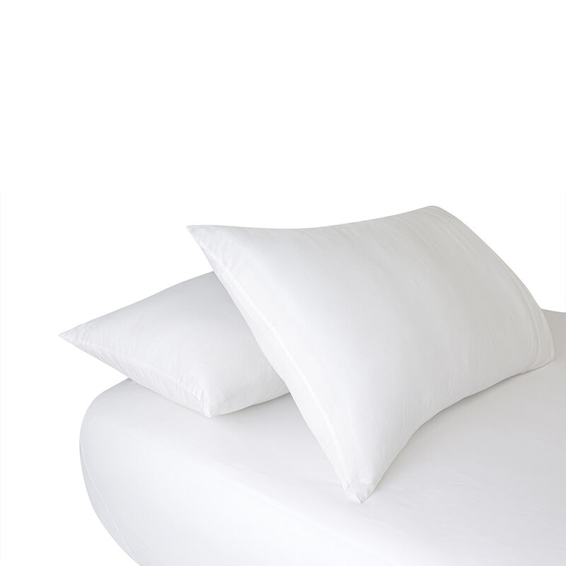 Juego de S&aacute;banas Matrimonial Sumie Blanco image number null