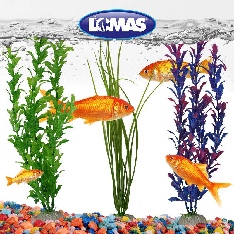 Lomas Plantas De Pl&aacute;stico Surtidas De 30 Cent&iacute;m... image number null