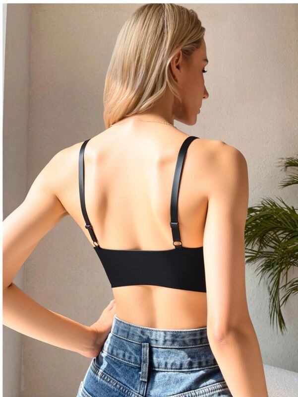 Brasier Push Up con Encaje Floral BRA-1003 Negr... image number null