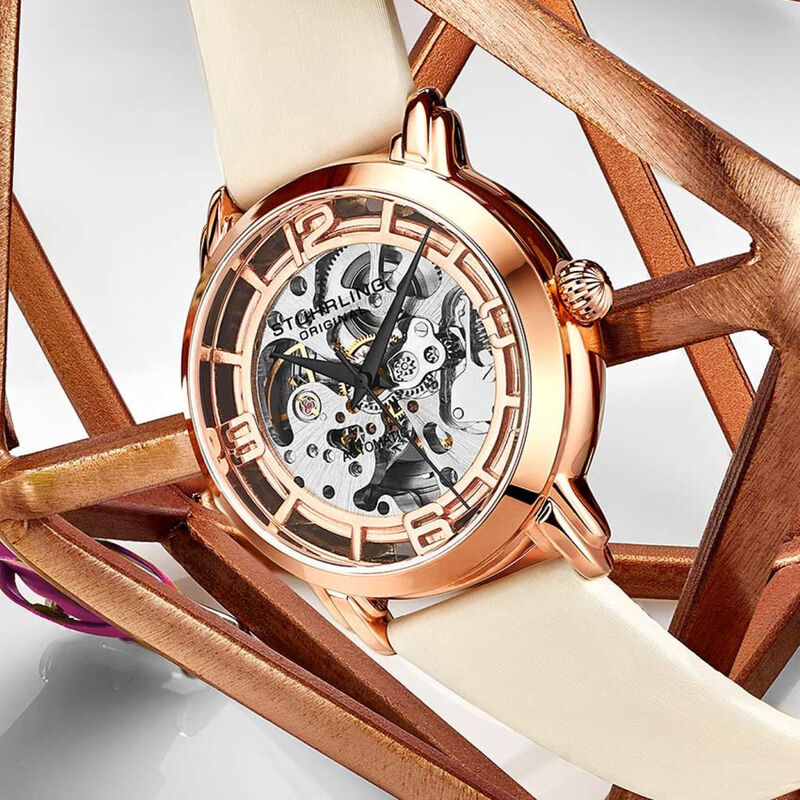 Reloj Stuhrling para mujer 3982.5 automatico sk... image number null