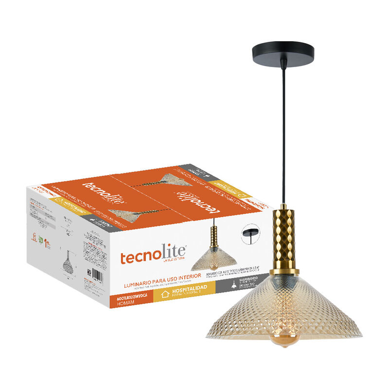 L&aacute;mpara Colgante de Cristal, 1.20 m de Altura, ... image number null