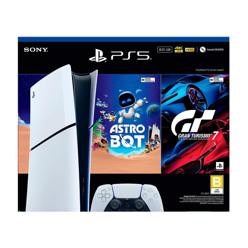 PlayStation 5 Edici&oacute;n Digital Bundle Astro Bot ... image number null