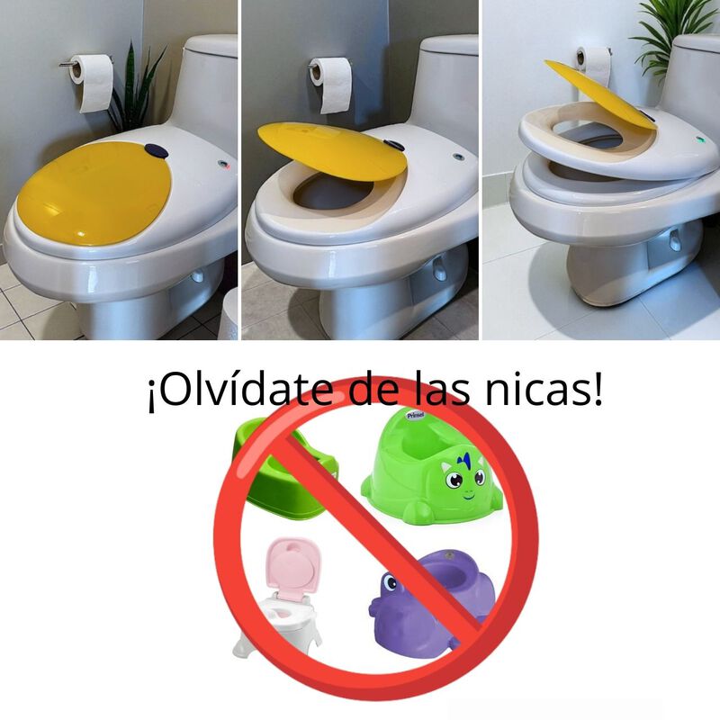 Asiento Entrenador Segos 2 en 1 para WC Ovalado... image number null