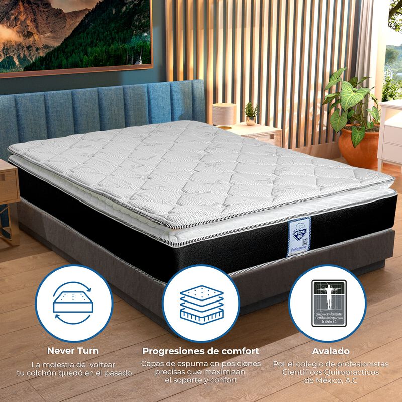 Colch&oacute;n Queen Size Ortop&eacute;dico Spring Air Kunis image number null