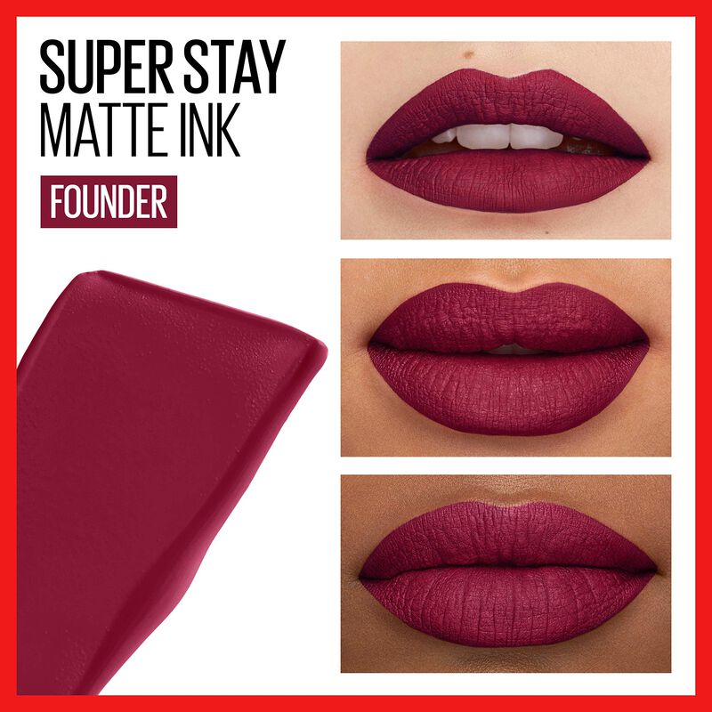 L&aacute;piz Labial L&iacute;quido Maybelline Super Stay Matt... image number null