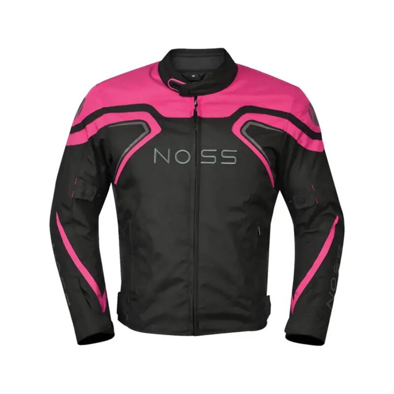 Chamarra De Textil Noss X-racer Njk-201 Neg/ros... image number null