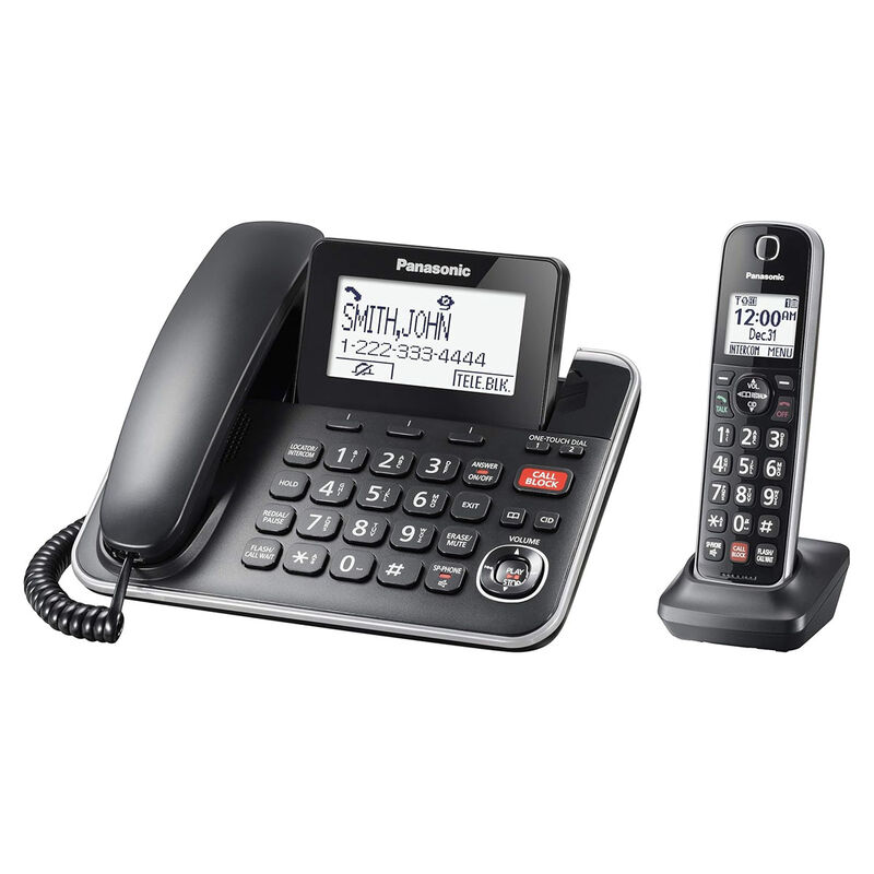 Tel&eacute;fono Inal&aacute;mbrico Panasonic Tres Ext Kx-tgf8... image number null