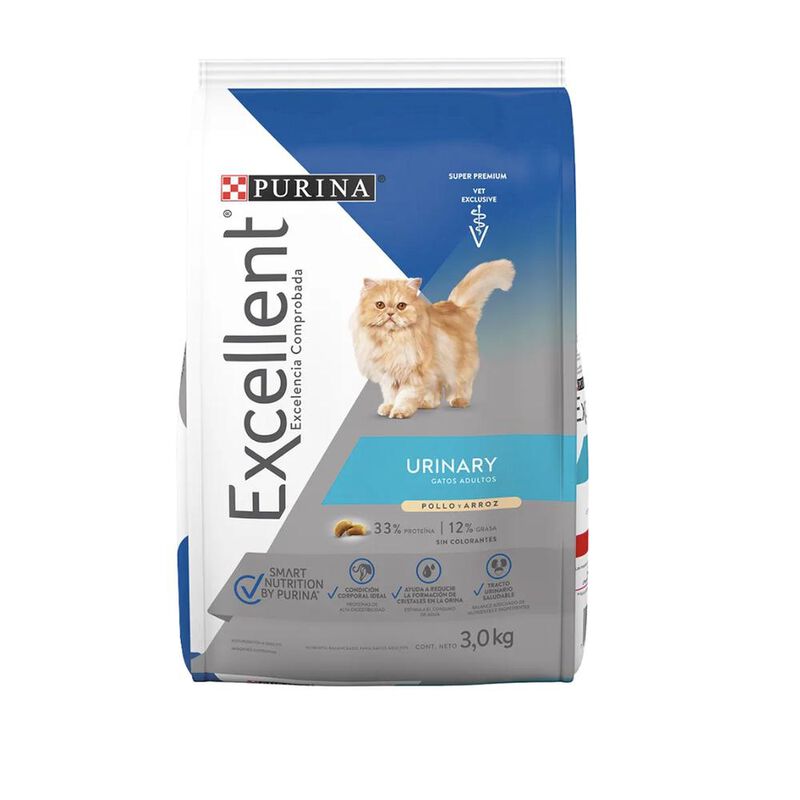 Pro Plan Excellent Urinary Cat 3 Kg Original Se... image number null