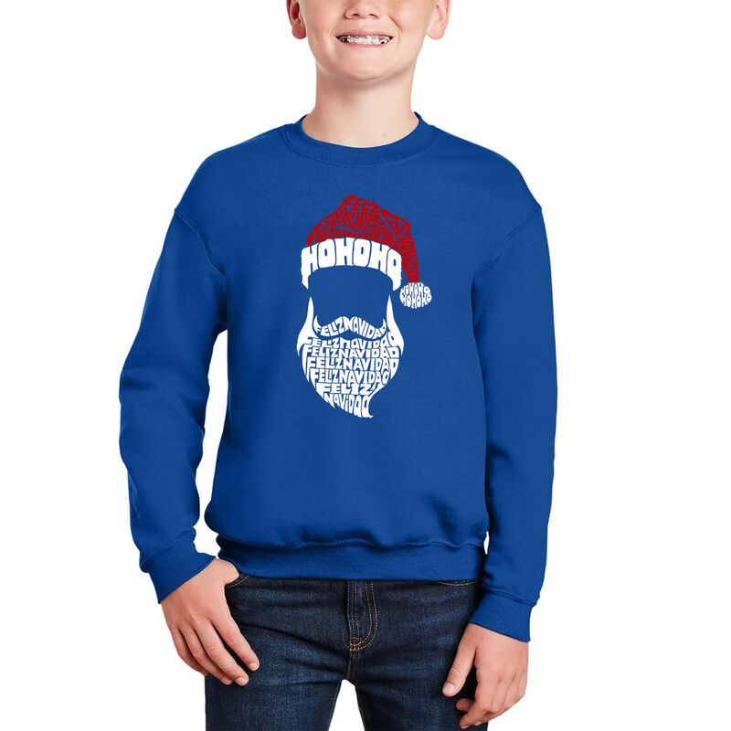 Sudadera De Cuello Redondo Word Art Para Ni&ntilde;o -... image number null
