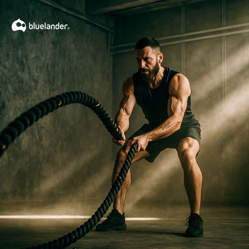 Cuerda Crossfit 9 M, Crossfit, Cuerda de Entren... image number null
