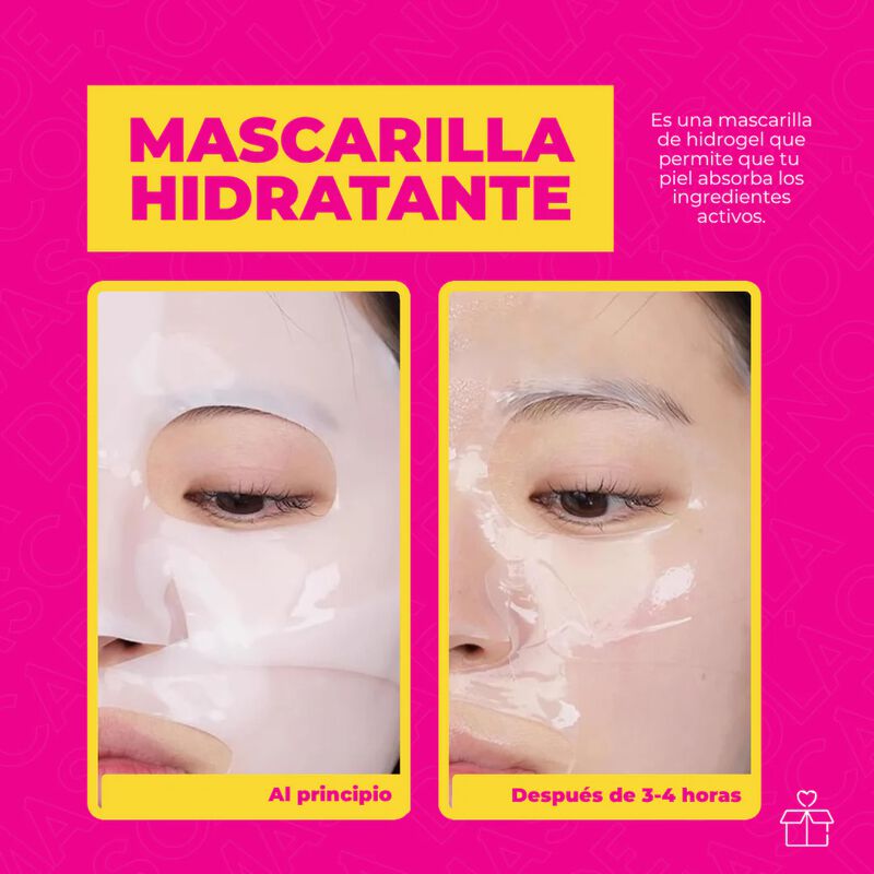 Mascarilla Facial Col&aacute;geno Beauty Bio Collagen ... image number null
