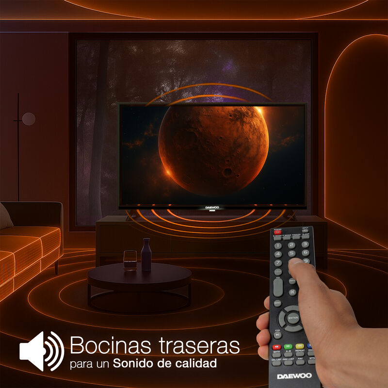 Daewoo Pantalla  32 Pulgadas Led Hd Linux Dolby... image number null