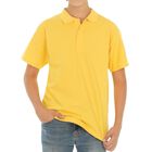 Polo Piqué Infantil/Juvenil Amarillo– 100% Algodón | Clásica y Versátil | Ideal para Diario