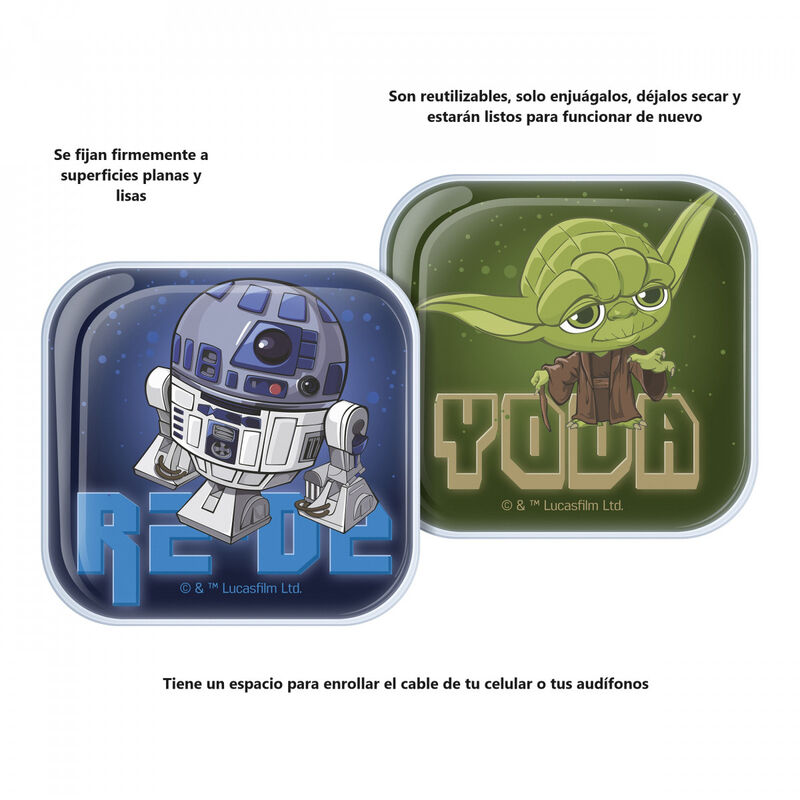 2 Soportes nano stick de gel para celular Star ... image number null