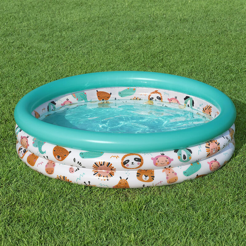 Alberca Inflable Infantil Bestway Dise&ntilde;o Safari... image number null