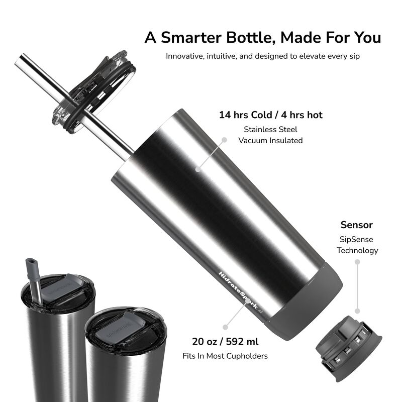 Vaso Inteligente Hidrate Spark Pro De Acero Ino... image number null