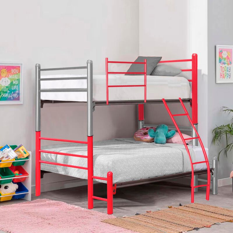Litera Kids Mixta Color Rojo Plata Base Matrimo... image number null