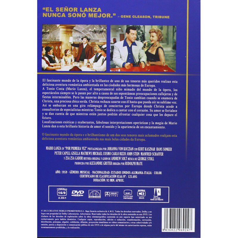 POR PRIMERA VEZ (VOS) (DVD) image number null
