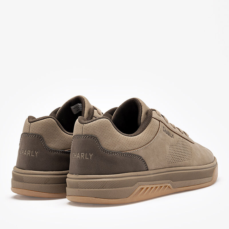 Charly tenis para hombre beige caf&eacute; cod 139711-... image number null