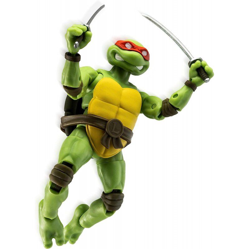 Figura Leonardo TMNT Las Tortugas Ninja Con C&oacute;m... image number null