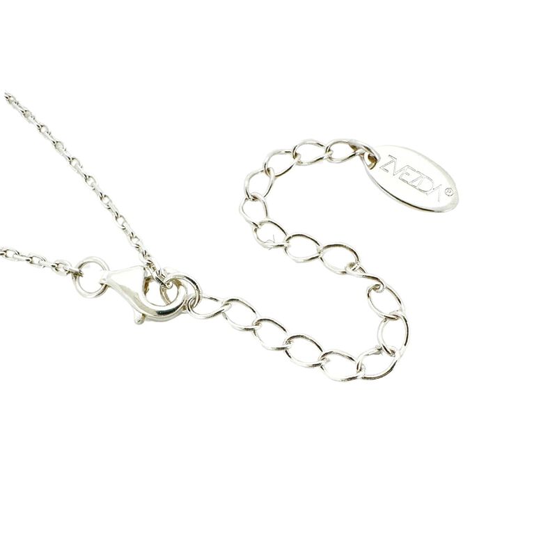 Collar y aretes Coraz&oacute;n con plata .925 Zvezda image number null