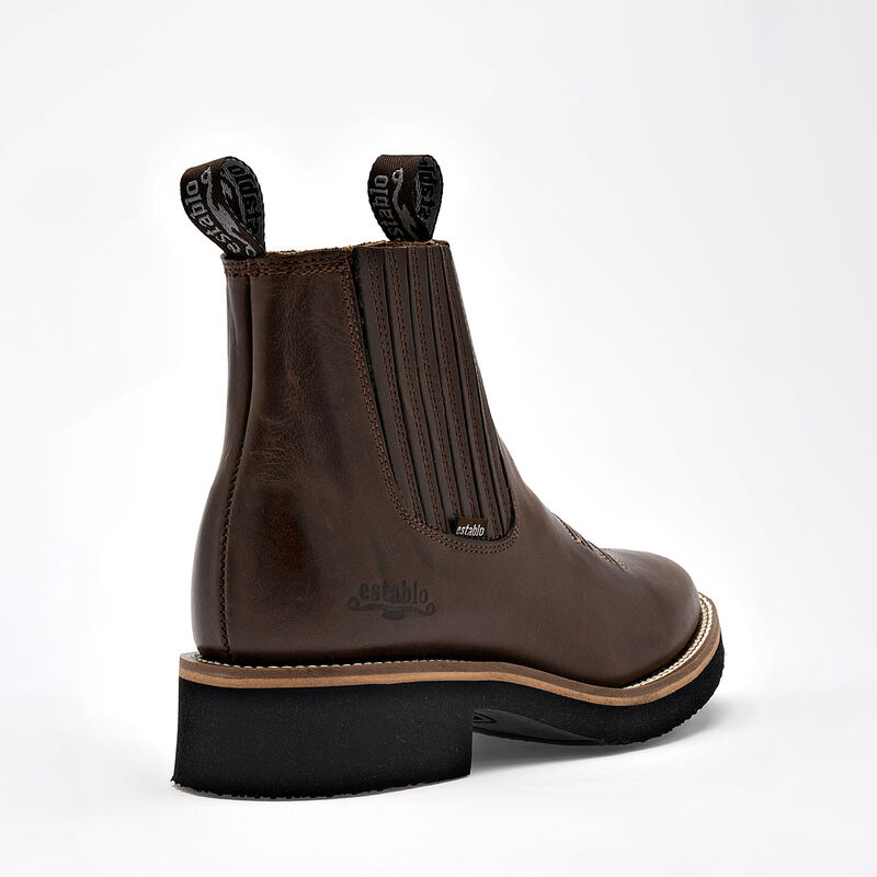 Establo bota vaquera para hombre caf&eacute; cod 14145... image number null