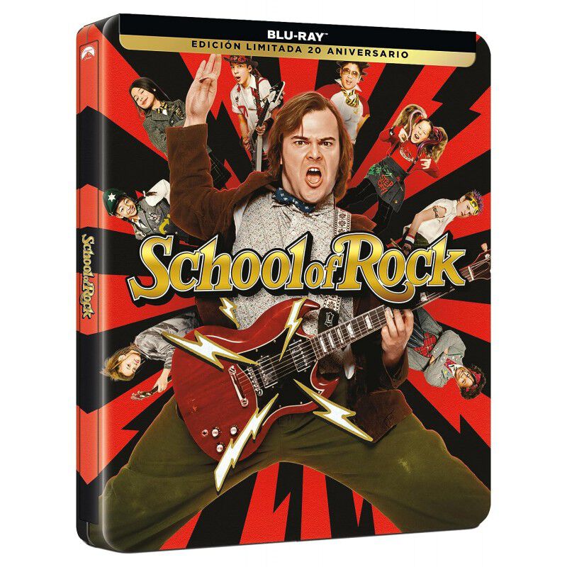 Escuela de Rock (School of Rock) (Steelbook) (B... image number null