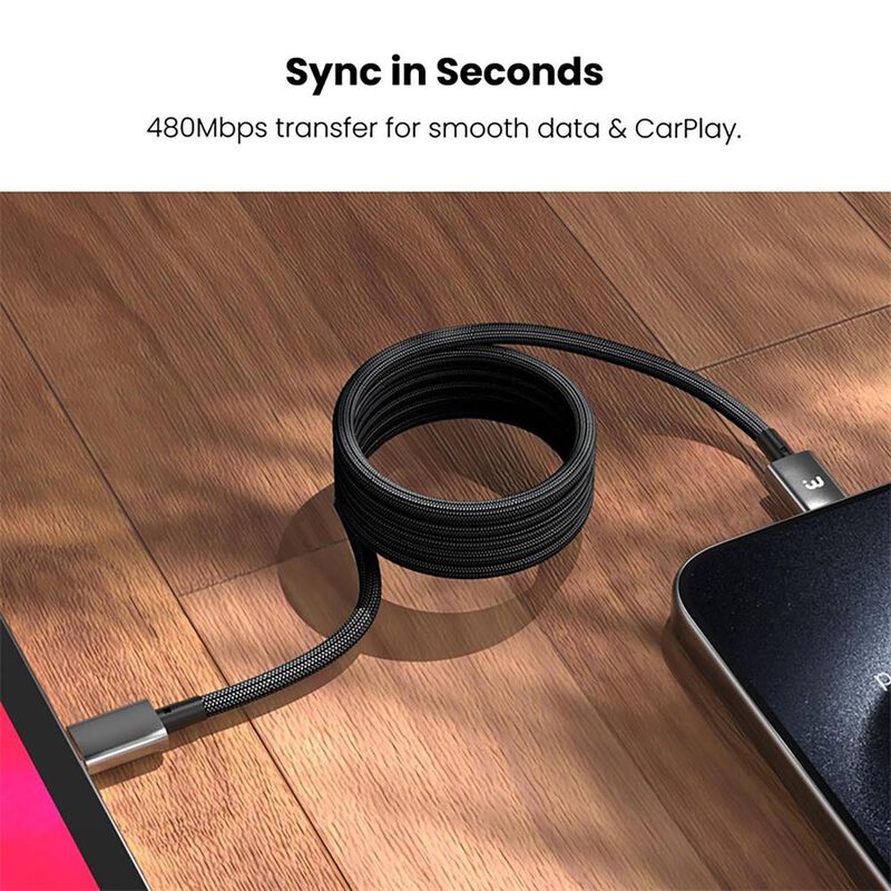 Cable Datos Mybat Rebobinado Magn&eacute;tico Usb-c A ... image number null
