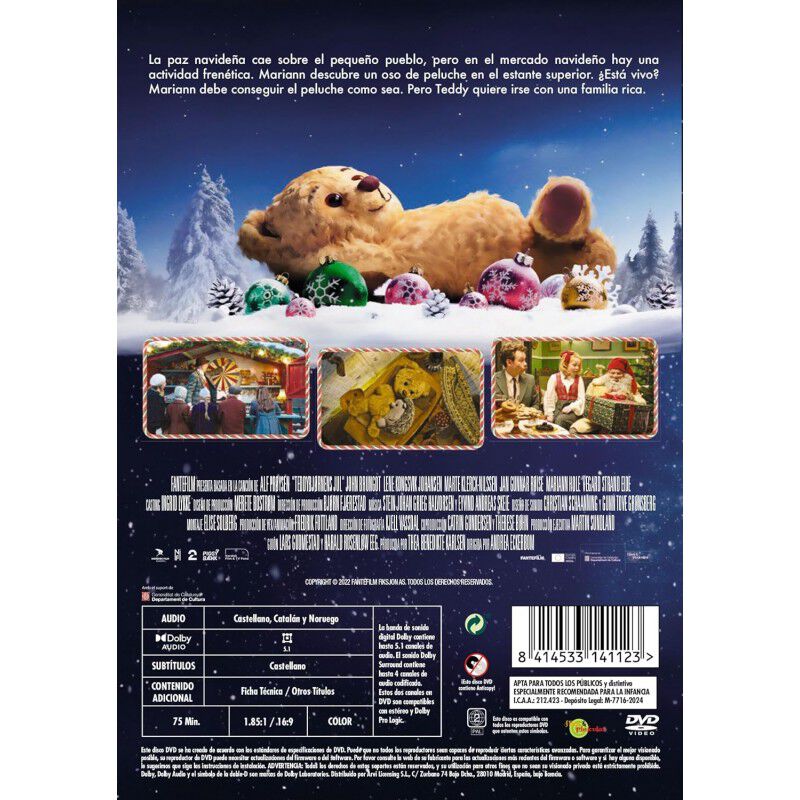 Teddy, la magia de la Navidad [DVD] (2022) La N... image number null
