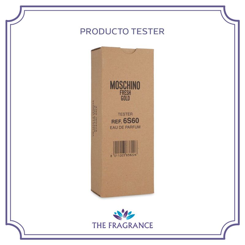 Tester Moschino Fresh Gold 100ml Edp Spray image number null
