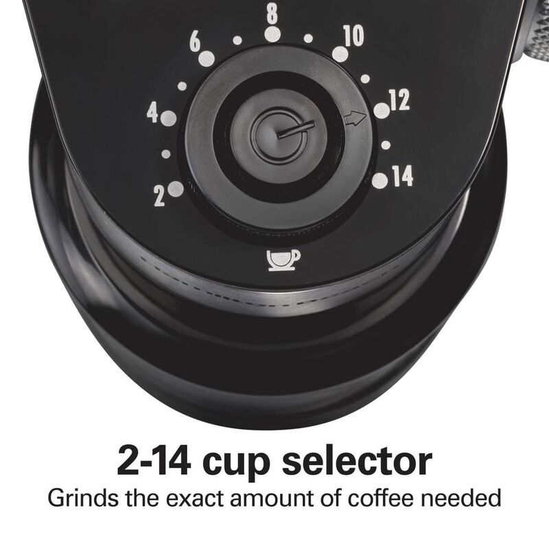 Molino El&eacute;ctrico De Caf&eacute; De Muelas Hamilton Bea... image number null