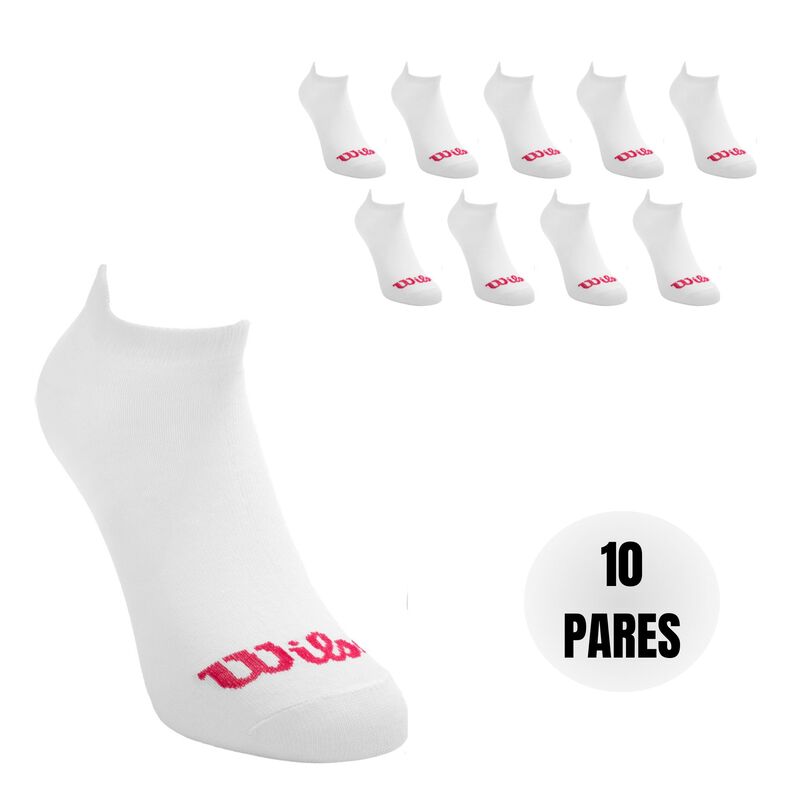 Wilson 10 Pares de Tines para Mujer, Color Blan... image number null