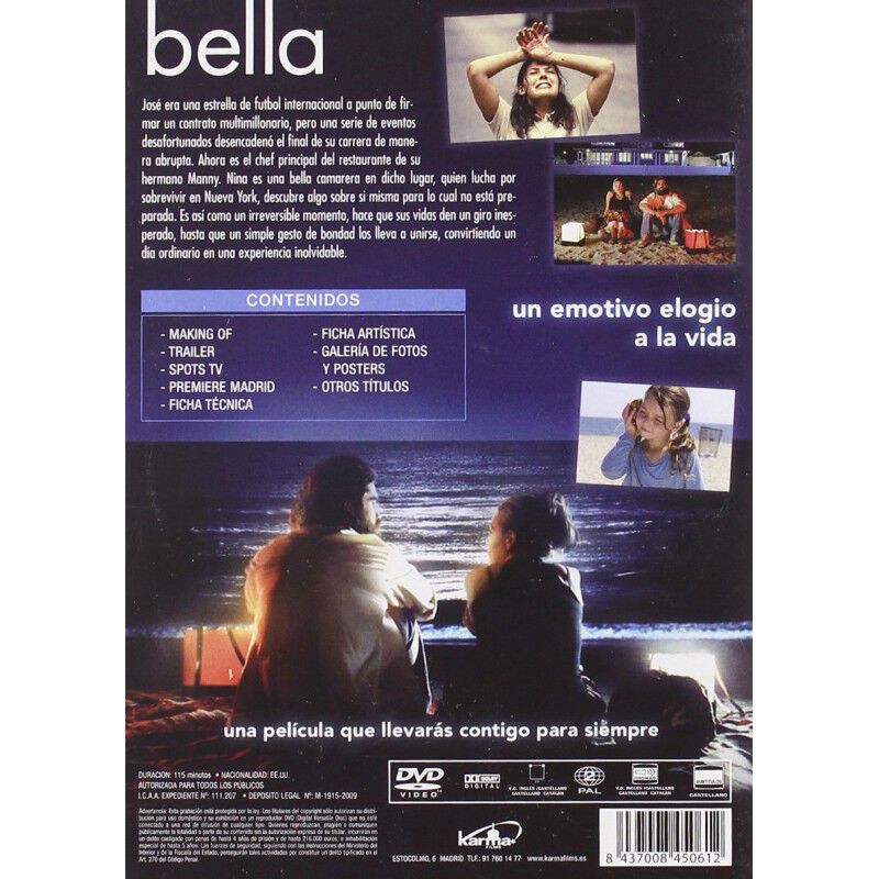 Bella [DVD] image number null