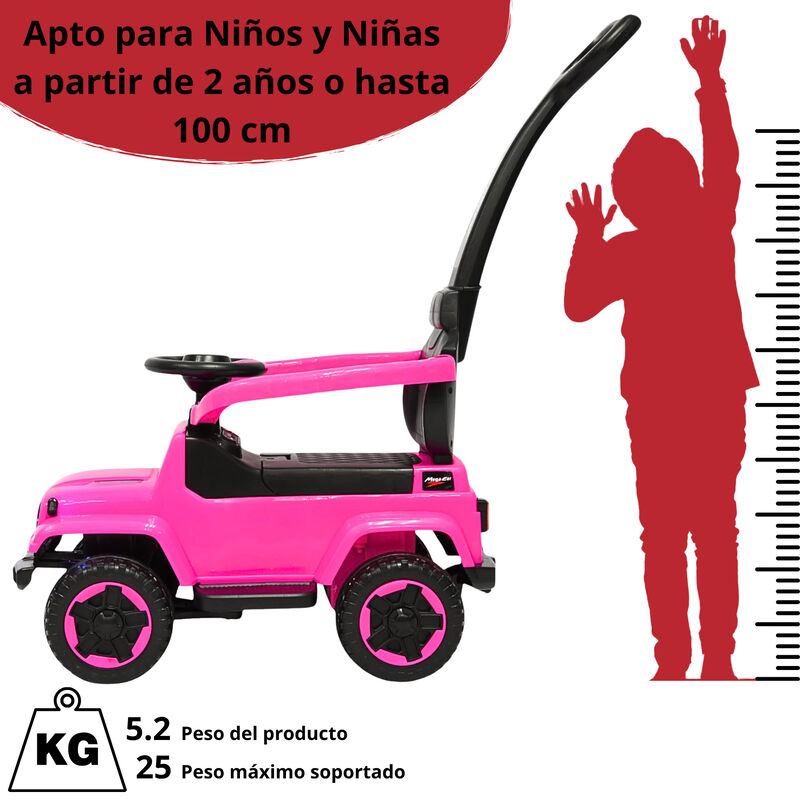 Montable Electrico para Ni&ntilde;os H&iacute;brido con Bast&oacute;... image number null