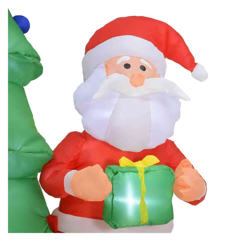 Inflable Navidad Santa Reno Arbol Luz Led Decor... image number null