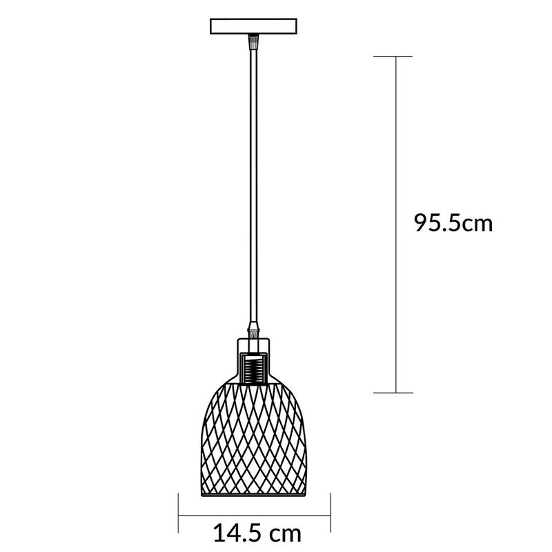 L&aacute;mpara de techo Mil Luces IKKI 001 image number null