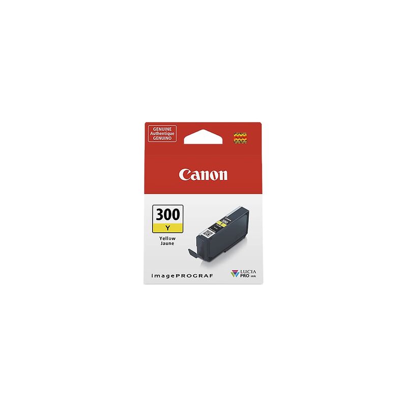 Tinta Canon Pfi-300 Lucia Pro Amarilla Para Ima... image number null