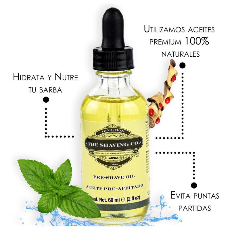 Kit The Shaving Co Aceite Pre-afeitado Aceite B... image number null