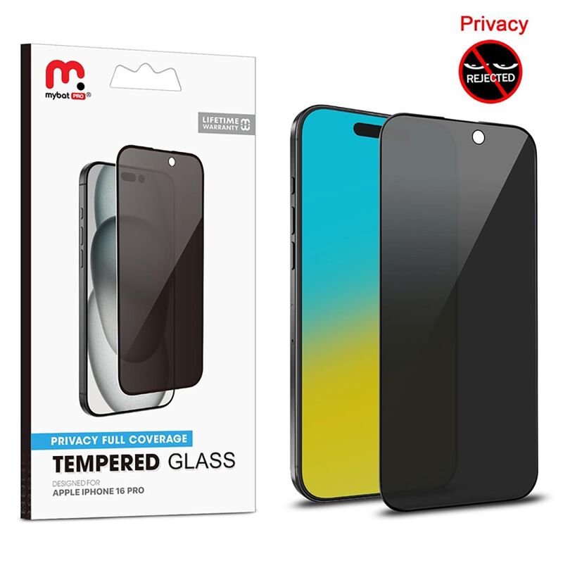 Mica Vidrio Privacidad Mybat Para Iphone 16 Pro... image number null