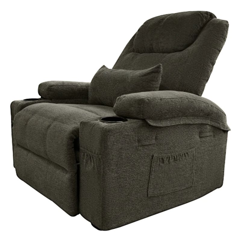 Sill&oacute;n Reclinable con calentador y masajeador image number null