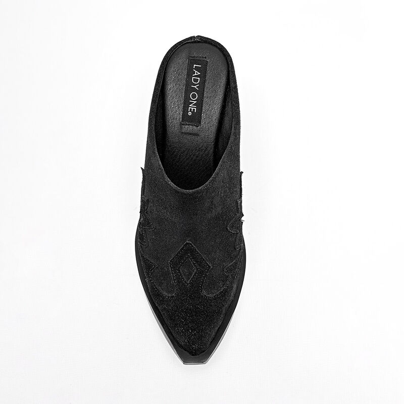 Lady One zapatilla  para mujer  negro cod 14126... image number null