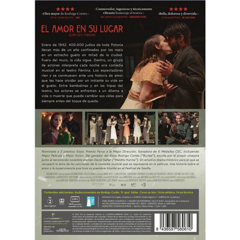 El Amor En Su Lugar [dvd] image number null