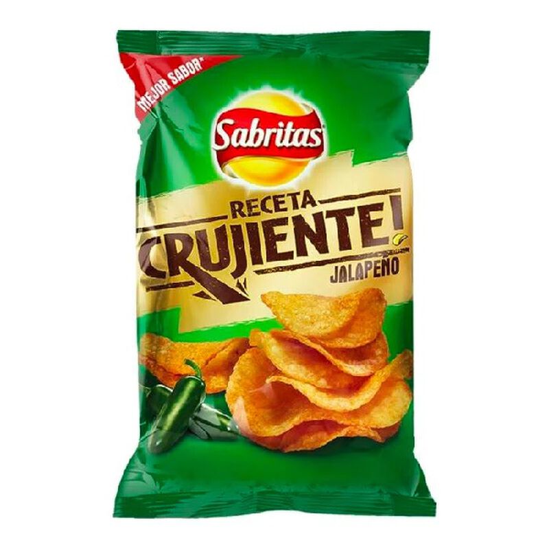 Sabritas Receta Crujiente Jalape&ntilde;o 160 g image number null